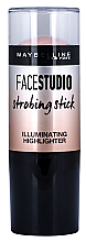 Хайлайтер у стіку - Maybelline New York Face Studio Strobing Stick — фото N1