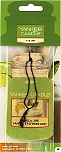 Духи, Парфюмерия, косметика Ароматизатор автомобильный сухой - Yankee Candle Classic Car Jar Vanilla Lime