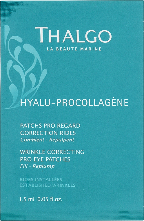 Патчі для очей, коректор зморщок - Thalgo Wrinkle Correcting Eye Pro Patches — фото N2