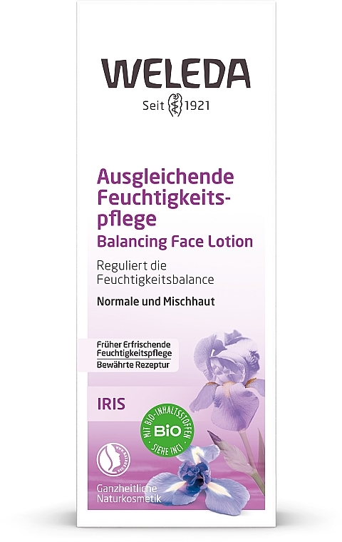 Ирисовый увлажняющий крем - Weleda Iris Feuchtigkeitscreme — фото N2