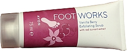 Духи, Парфюмерия, косметика Скраб для ног - Avon Foot Works Vanilla Berry Exfoliating Scrub