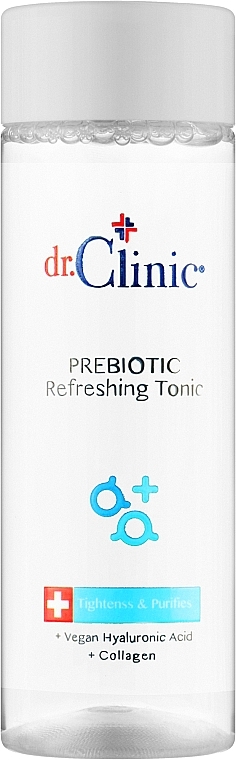 Тонік з пребіотиками для обличчя - Dr. Clinic Prebiotic Refreshing Tonic — фото N1
