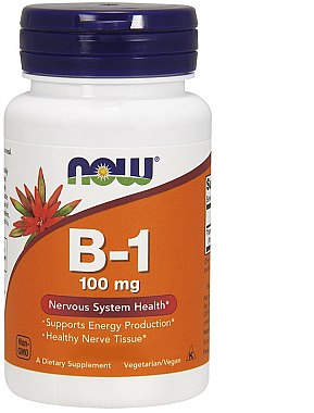 Вітамін В1 "Тіамін", 100 мг - Now Foods Vitamin B1 Tiamin — фото N1