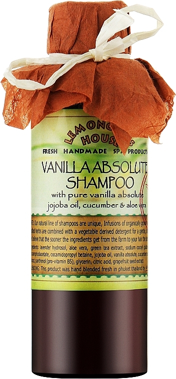 Шампунь "Ваніль" - Lemongrass House Vanilla Shampoo — фото N1
