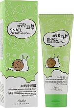 Піна для вмивання з муцином равлика  - Esfolio Pure Skin Snail Cleansing Foam — фото N2