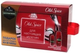 Духи, Парфюмерия, косметика Набор - Old Spice Danger Zone (deo/125ml + gel/250ml + bag)