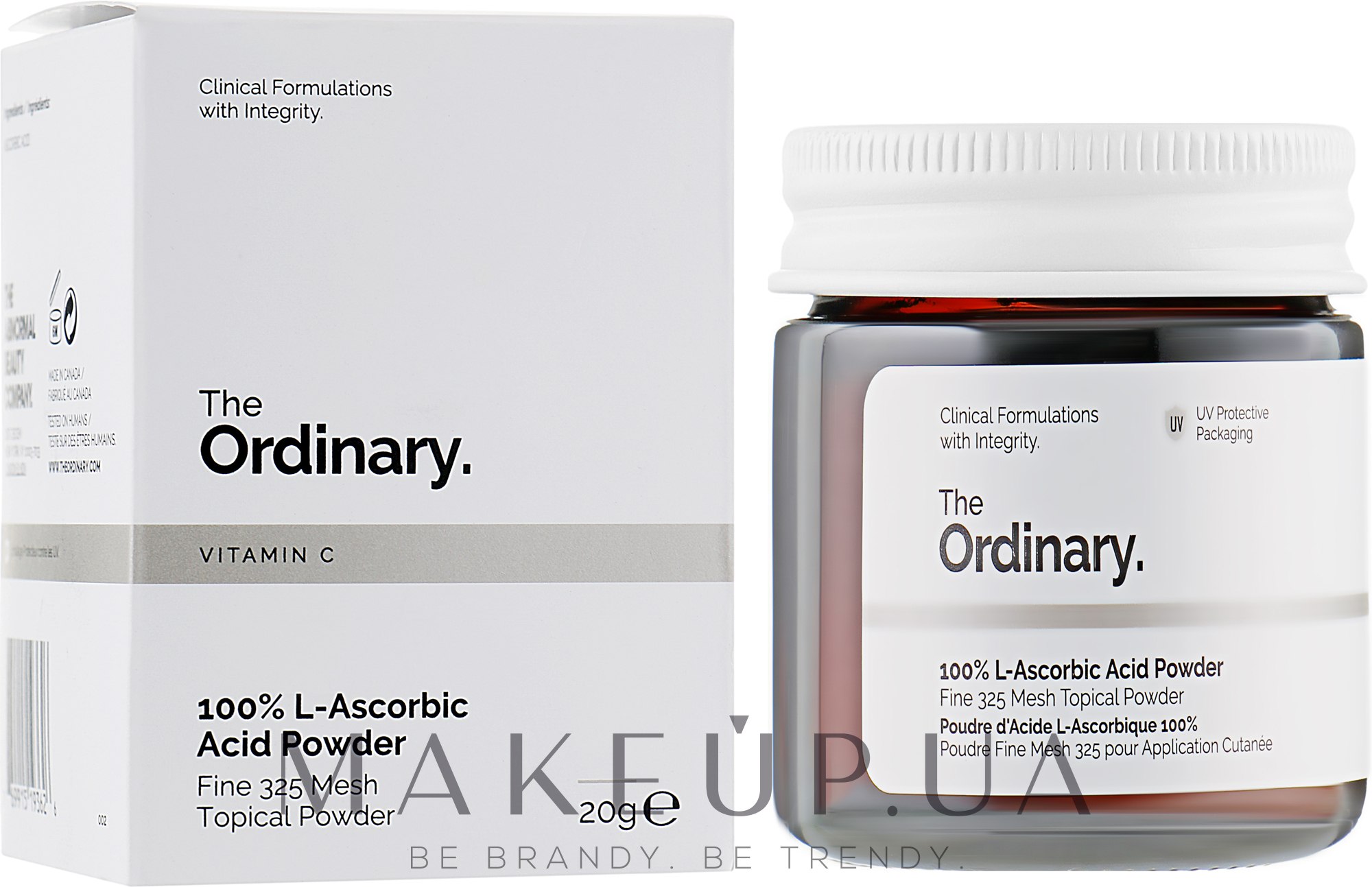 Вітамін С у порошку - The Ordinary 100% L-Ascorbic Acid Powder — фото 20g