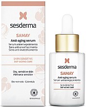 Антивікова сироватка для обличчя - SesDerma Laboratories Samay Anti-Aging Serum Sensitive Skin — фото N3