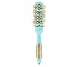 Парфумерія, косметика Кругла щітка для волосся - Ilu Hair Brush BambooM Round 35 mm