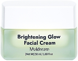Зволожувальний крем для обличчя, з вітаміном С - Muldream Brightening Glow Facial Cream — фото N1