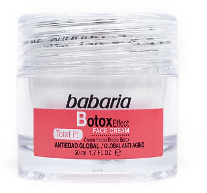 Лифтинг-крем для лица - Babaria Botox Effect Total Lift Face Cream — фото N1