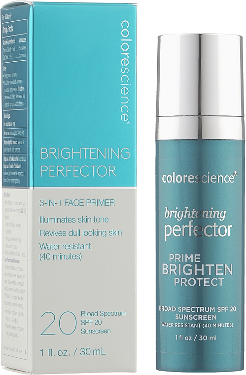 Освітлювальний крем-праймер SPF20 - Colorescience Brightening Primer SPF20 — фото N2