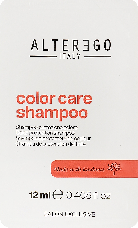 Шампунь для окрашенных и осветленных волос - Alter Ego Treatment Color Care Shampoo (пробник) — фото N1