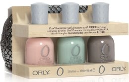 Духи, Парфюмерия, косметика Набор - Orly Cool Romance 3 Piece Gift Set with Free Bag (nail/18ml + nail/18ml + nail/18ml + bag)