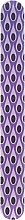 Пилка для ногтей 2061, фиолетовая - Donegal — фото N1