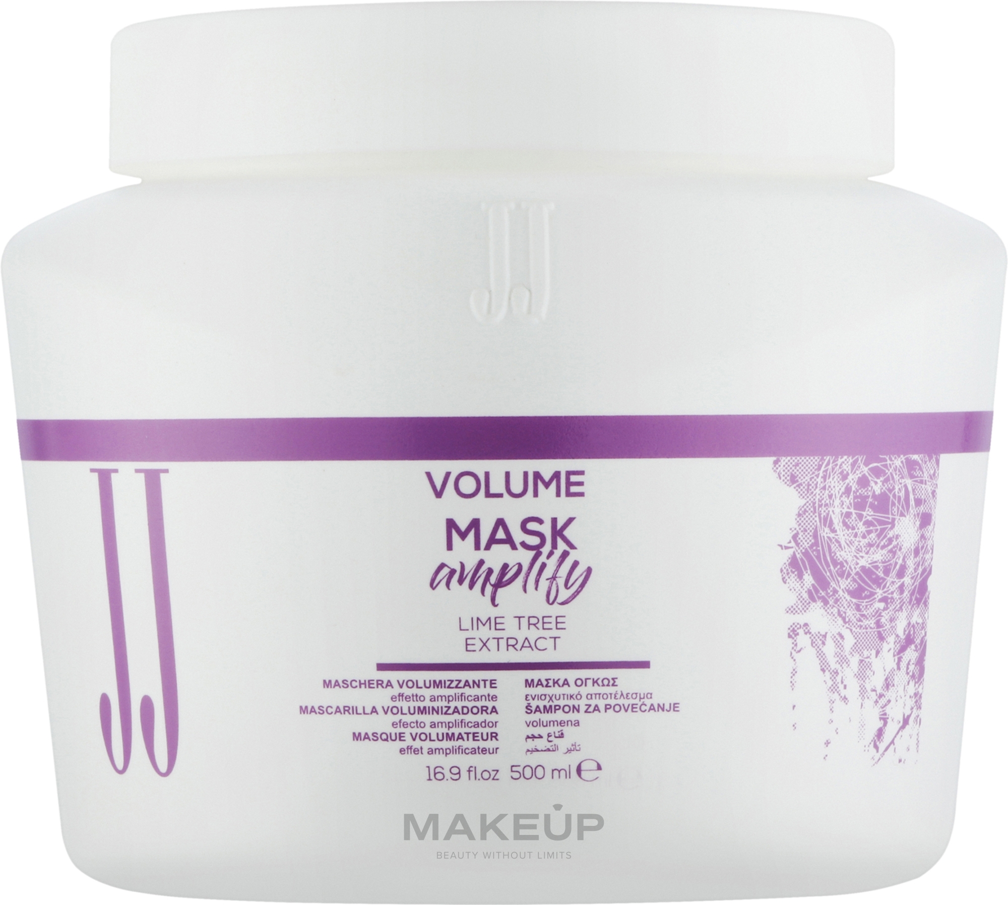 Маска для надання об'єму волоссю - JJ Volume Mask Amplify — фото 500ml