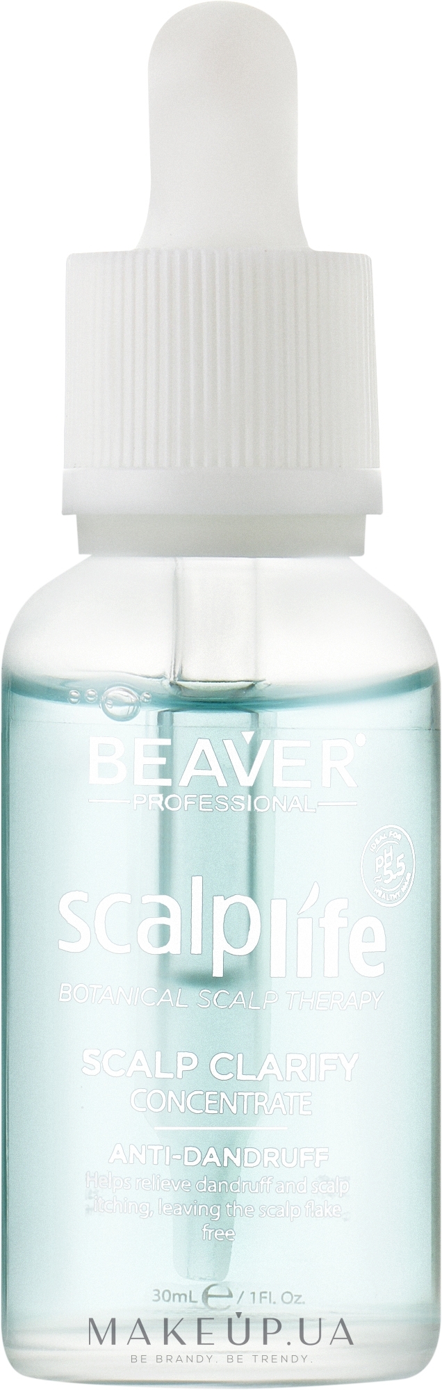 Лечебный лосьон против перхоти - Beaver Professional Anti-dandruff Scalp Clarify Concentrate — фото 30ml