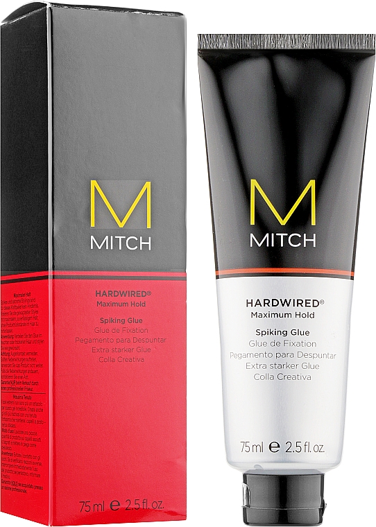 Закріплюючий клей для волосся з максимальною фіксацією - Paul Mitchell Mitch Hardwired Spiking Glue — фото N2