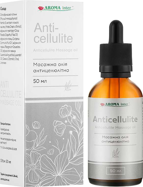 Масажна олія "Антицелюлітна" - Aroma Inter Anti-cellulite — фото N2
