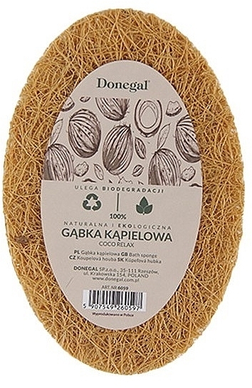 Губка для душу 6059 - Donegal CocoRelax Sponge — фото N3