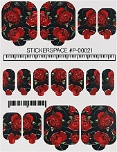 Дизайнерские наклейки для педикюра "Wraps P-00021" - StickersSpace — фото N1