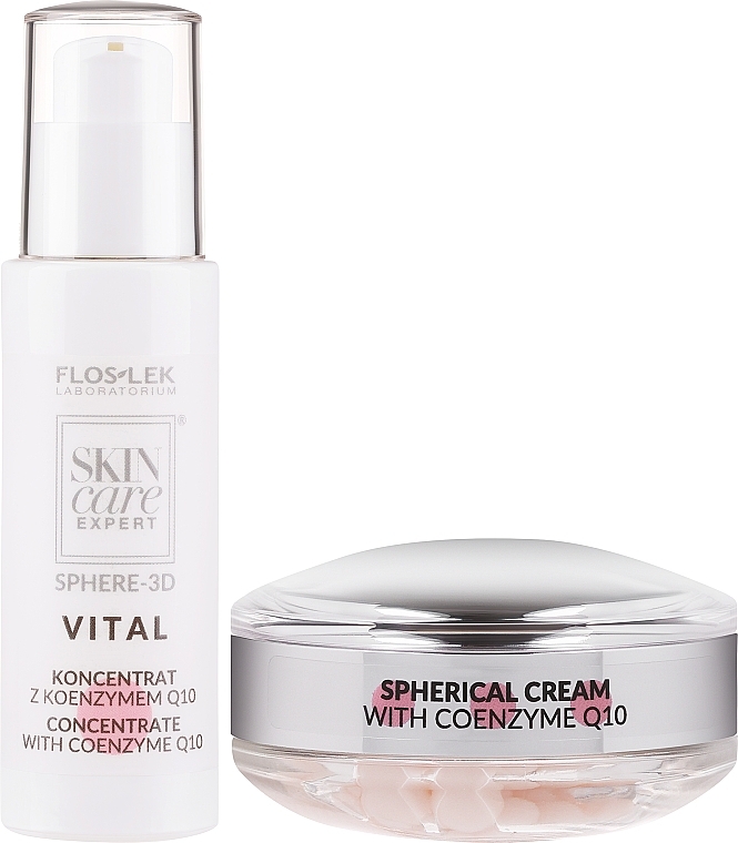 Набор - Floslek Skin Care Expert Vital (cream/11g + serum/30ml) — фото N2