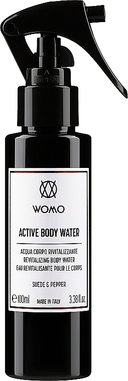 Активна вода для тіла "Замша та перець" - Womo Active Body Water Suede & Pepper — фото N1