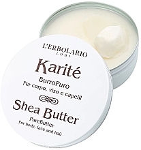 Чистое масло для тела, лица и волос "Карите" - L'Erbolario Karite Pure Shea Butter — фото N2