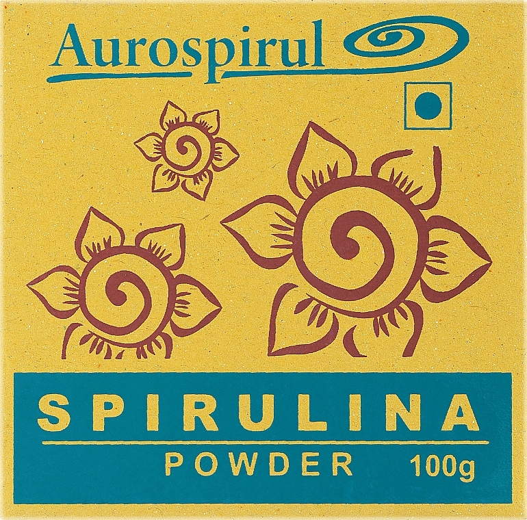 Харчова добавка, порошок "Спіруліна" - Moma Aurospirul Spirulina Powder — фото N1