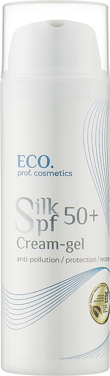 Сонцезахисний крем-гель - Eco.prof.cosmetics Cream-Gel Silk SPF 50+ — фото N1