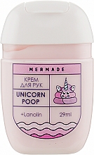 Парфумерія, косметика Крем для рук з ланоліном - Mermade Unicorn Poop Travel Size