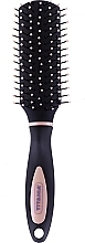 Парфумерія, косметика Мініщітка для волосся прямокутної форми 18 см, пудра - Titania Softtouch