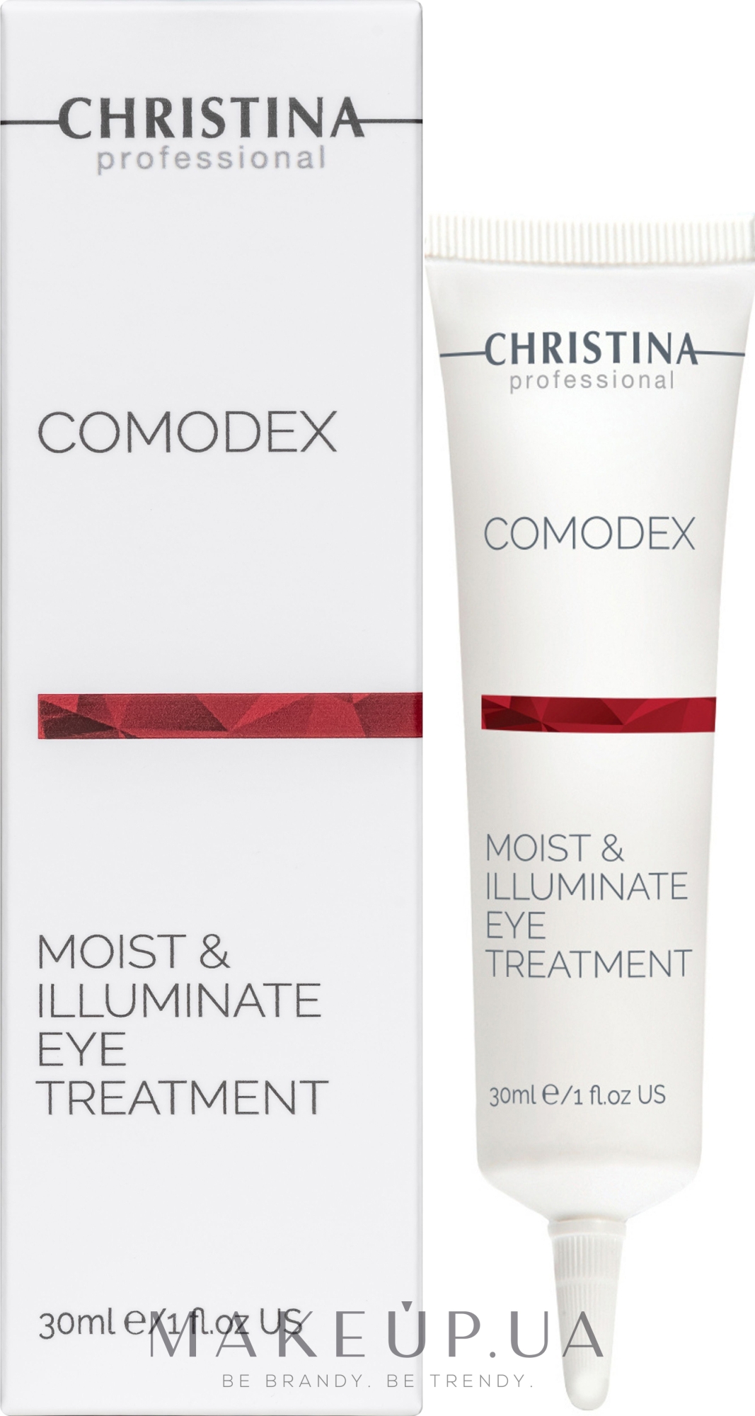 Увлажняющий гель для зоны вокруг глаз "Сияние" - Christina Comodex Moist And Illuminate Eye Treatment — фото 30ml