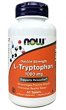 Харчова добавка "L-триптофан 1000 мг подвійної сили" - Now Foods — фото N1