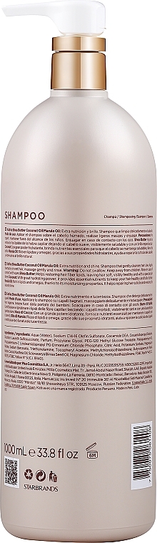 Шампунь для волос - Kativa Shea Butter Coconut & Marula Oil Shampoo — фото N2
