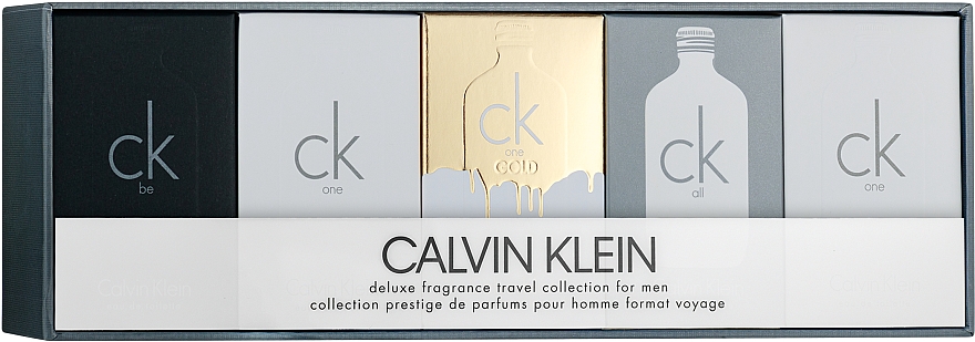 Calvin Klein CK Miniatures Coffret Set - Набор (edt/5x10ml) — фото N1