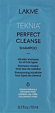 Міцелярний шампунь для глибокого очищення волосся - Lakme Teknia Perfect Cleanse Shampoo (пробник) — фото N2