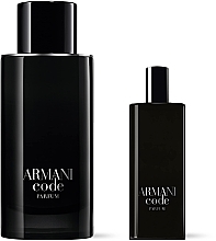 Giorgio Armani Armani Code - Набор (parfum/75ml + parfum/15ml) — фото N3