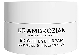 Крем для шкіри навколо очей - Dr Ambroziak Laboratorium Bright Eye Cream — фото N1