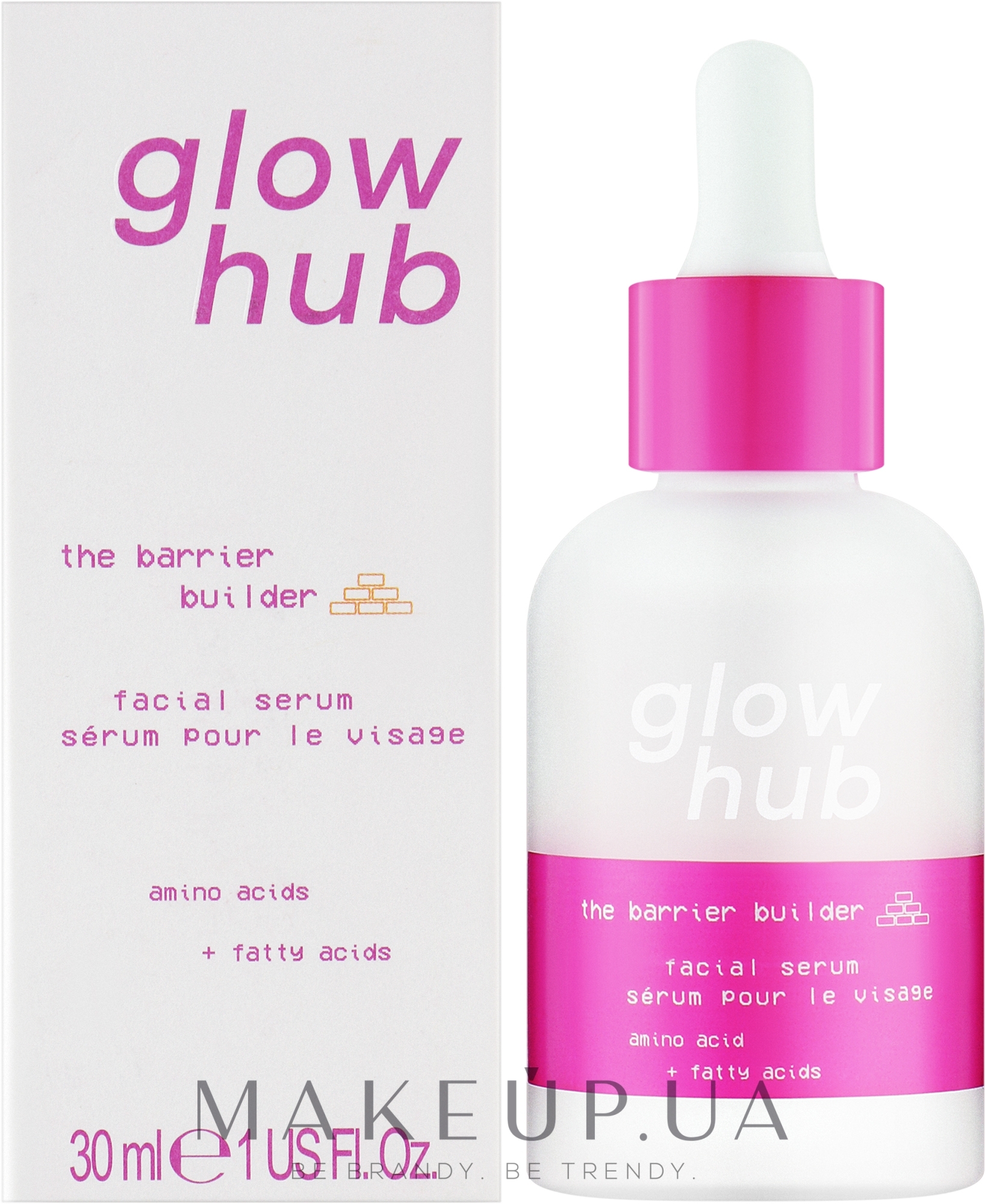 Відновлююча сироватка для обличчя - Glow Hub Barrier Builder Serum — фото 30ml