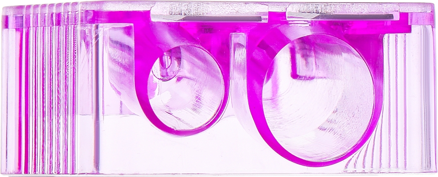 Стругачка косметична подвійна, 9199, фіолетова - SPL — фото N1