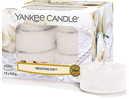 Чайні свічки  - Yankee Candle Scented Tea Light Wedding Day — фото N1