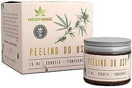 Духи, Парфюмерия, косметика Скраб для губ из конопли с CBD и апельсином - Hempking Hemp Lip Scrub With CBD With Orange