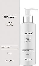 Очищувальний гель для обличчя - Oriflame Novage+ Refresh Gel Cleanser — фото N2