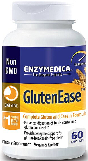 Пищевая добавка «Ферменты для переваривания глютена» - Enzymedica GlutenEase — фото N1