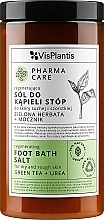 Духи, Парфюмерия, косметика Соль для ног "Зеленый чай + мочевина" - Vis Plantis Pharma Care Foot Bath Salt