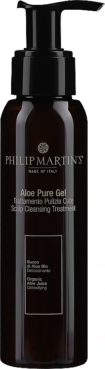 Гель для глибокого зволоження шкіри голови - Philip Martin's Aloe Pure Gel — фото N1