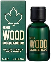 Dsquared2 Green Wood Pour Homme - Туалетна вода (міні) — фото N2