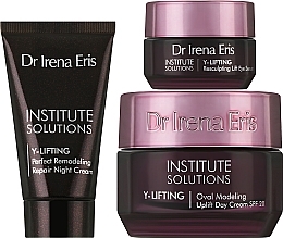 Набор - Dr Irena Eris Y Lifting (d/cr/50ml + n/cr/30ml + eye/cr/15ml) — фото N2