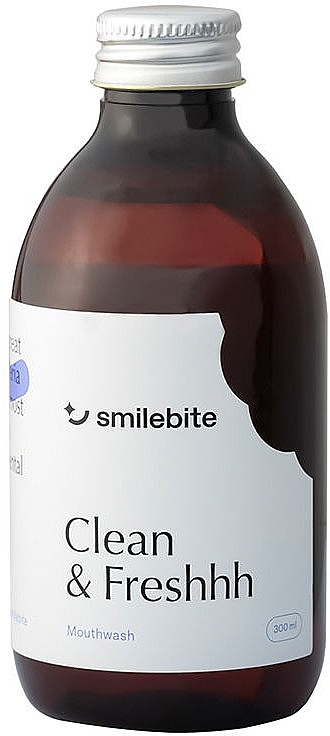 Ополаскиватель для полости рта - Smilebite Clean & Fresh Liquid Mouthwash — фото N1